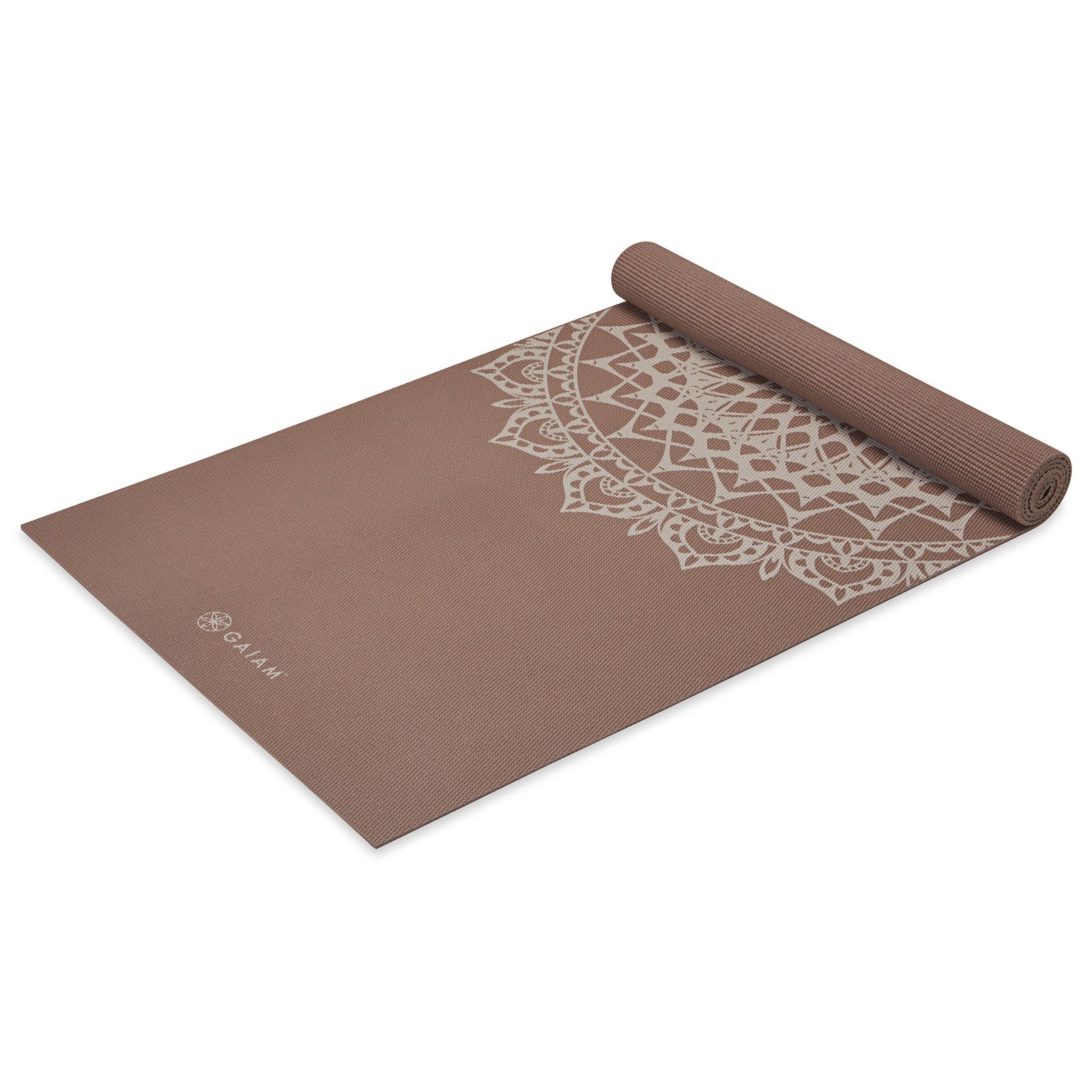 GAIAM CINNAMON  MARRAKESH YOGA MAT 5MM CLASSIC PRINTED