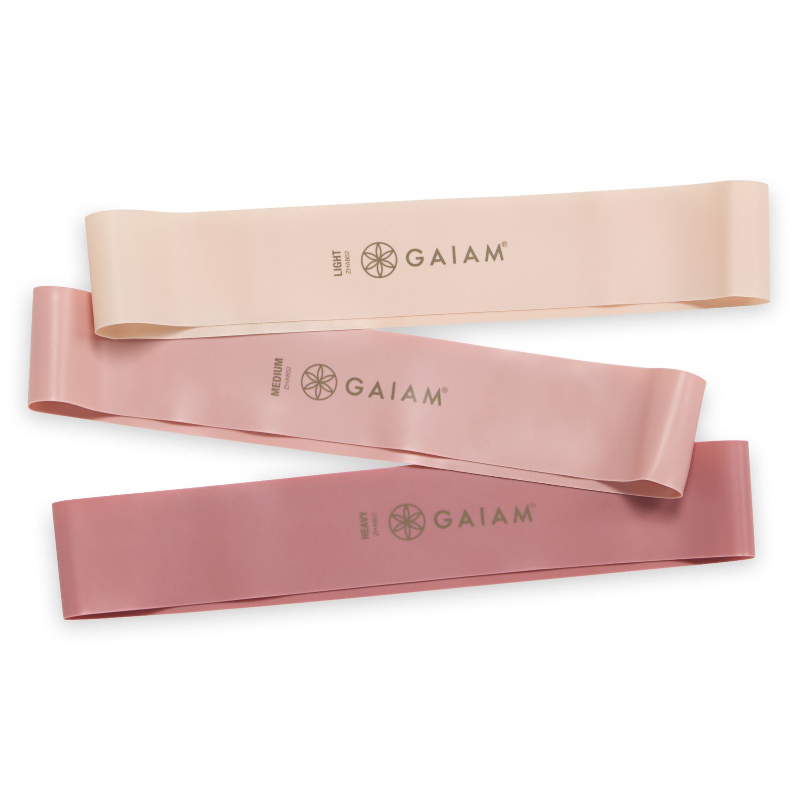 Gaiam Mini Loop Bands Berry 3-Pack