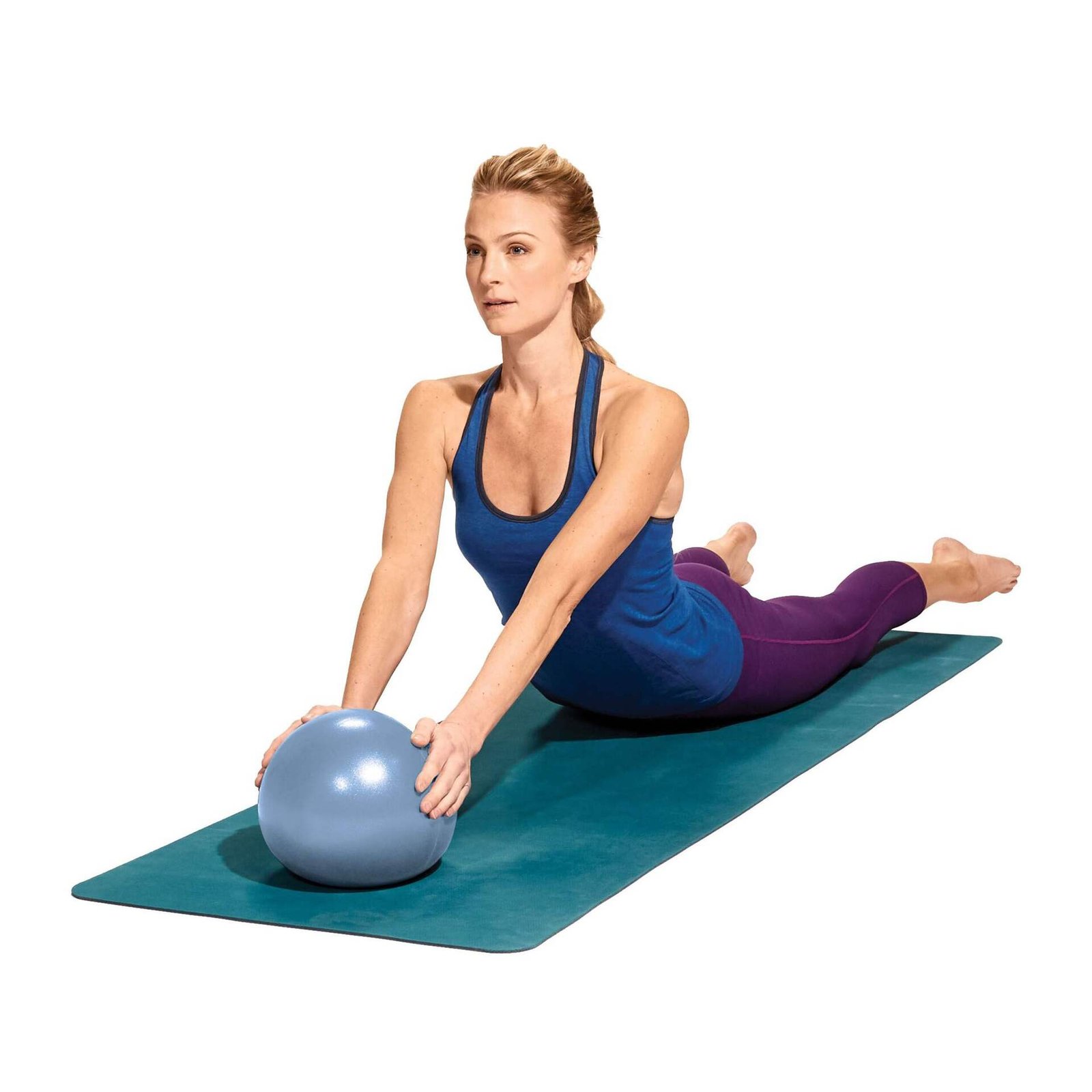 Gaiam Mini Ab Ball Romance Rose 23 cm