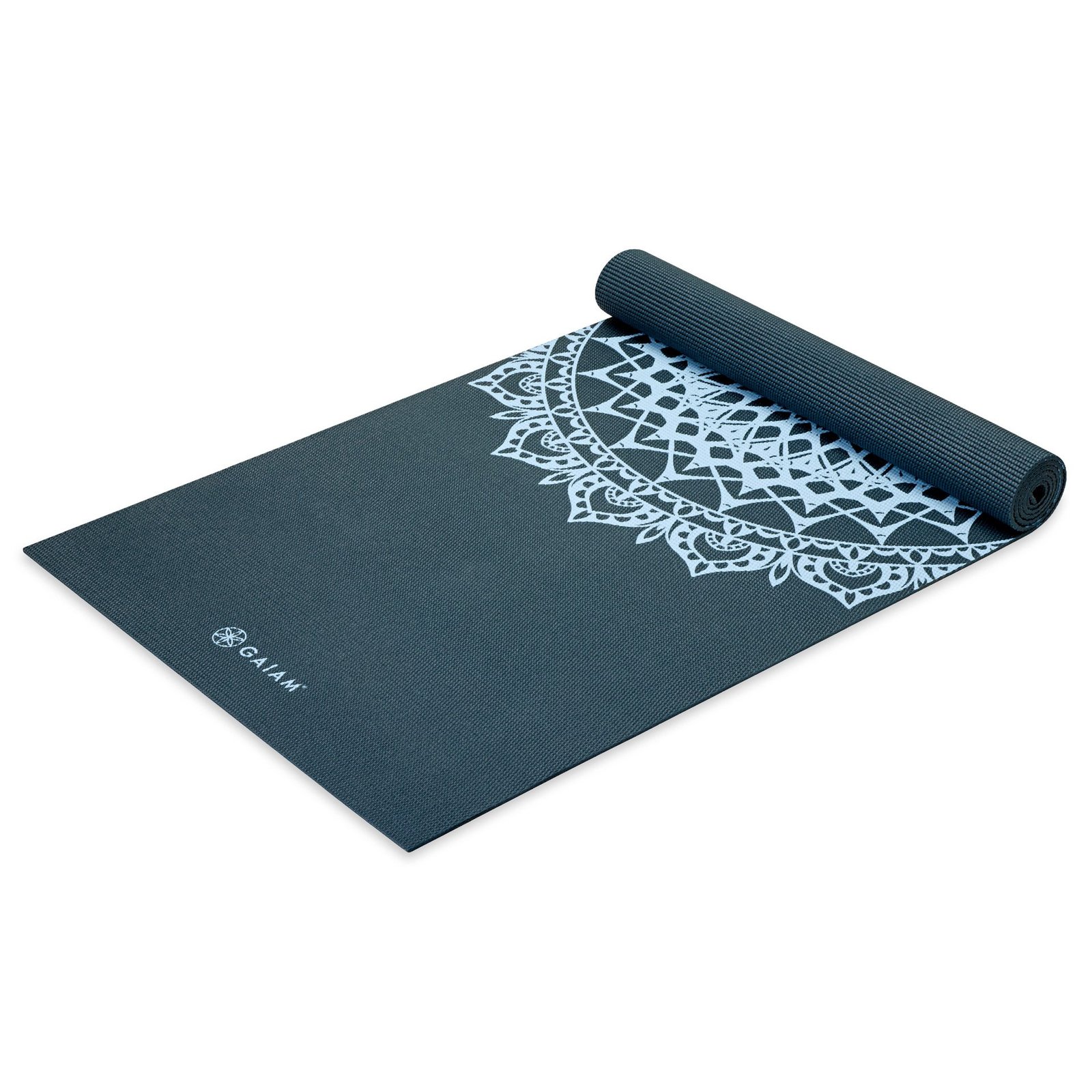 GAIAM Blue Aura Dove Marrakesh Yoga Mat 5mm