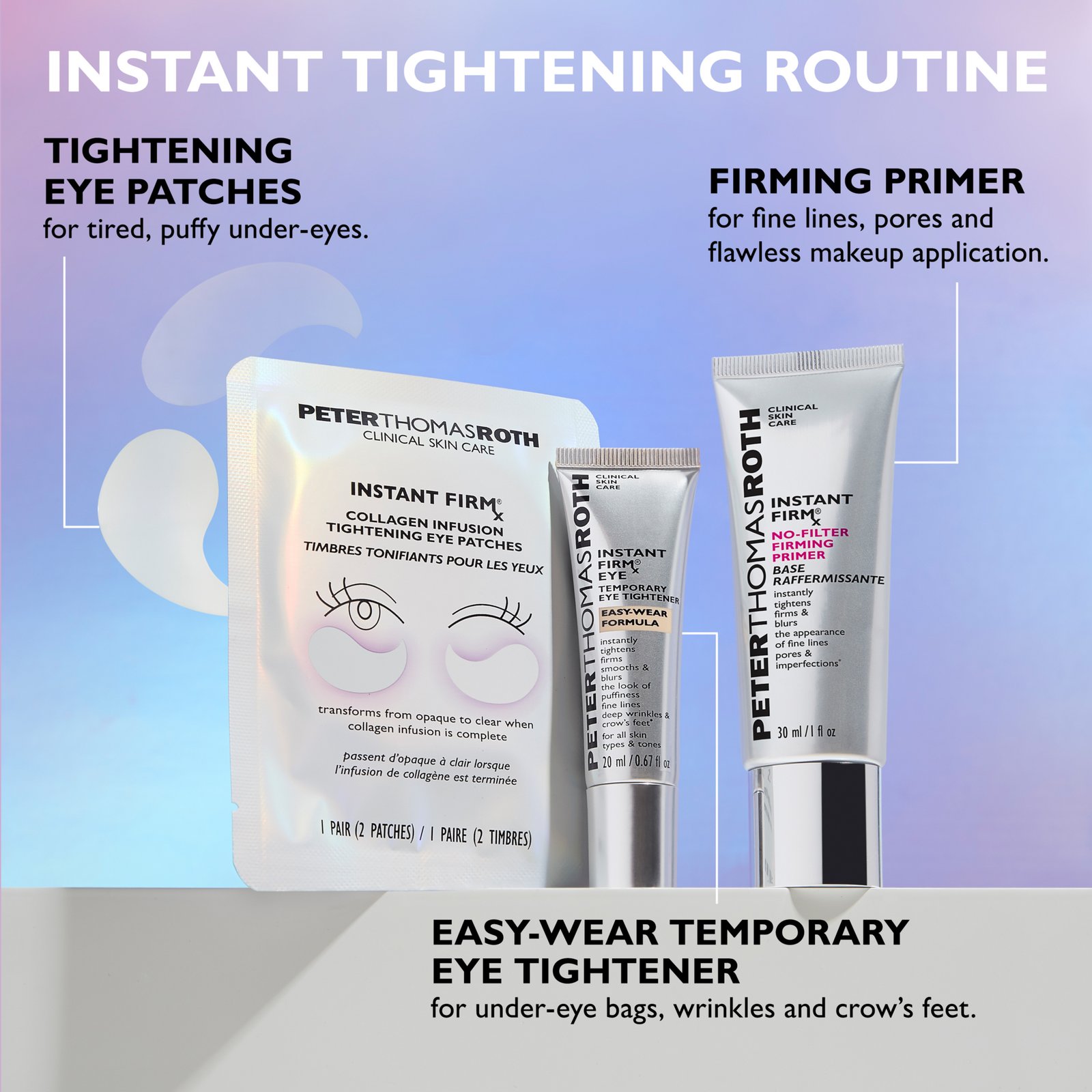 Peter Thomas Roth Instant FIRMx® Collagen Infusion Tightening Eye Patches 8 par