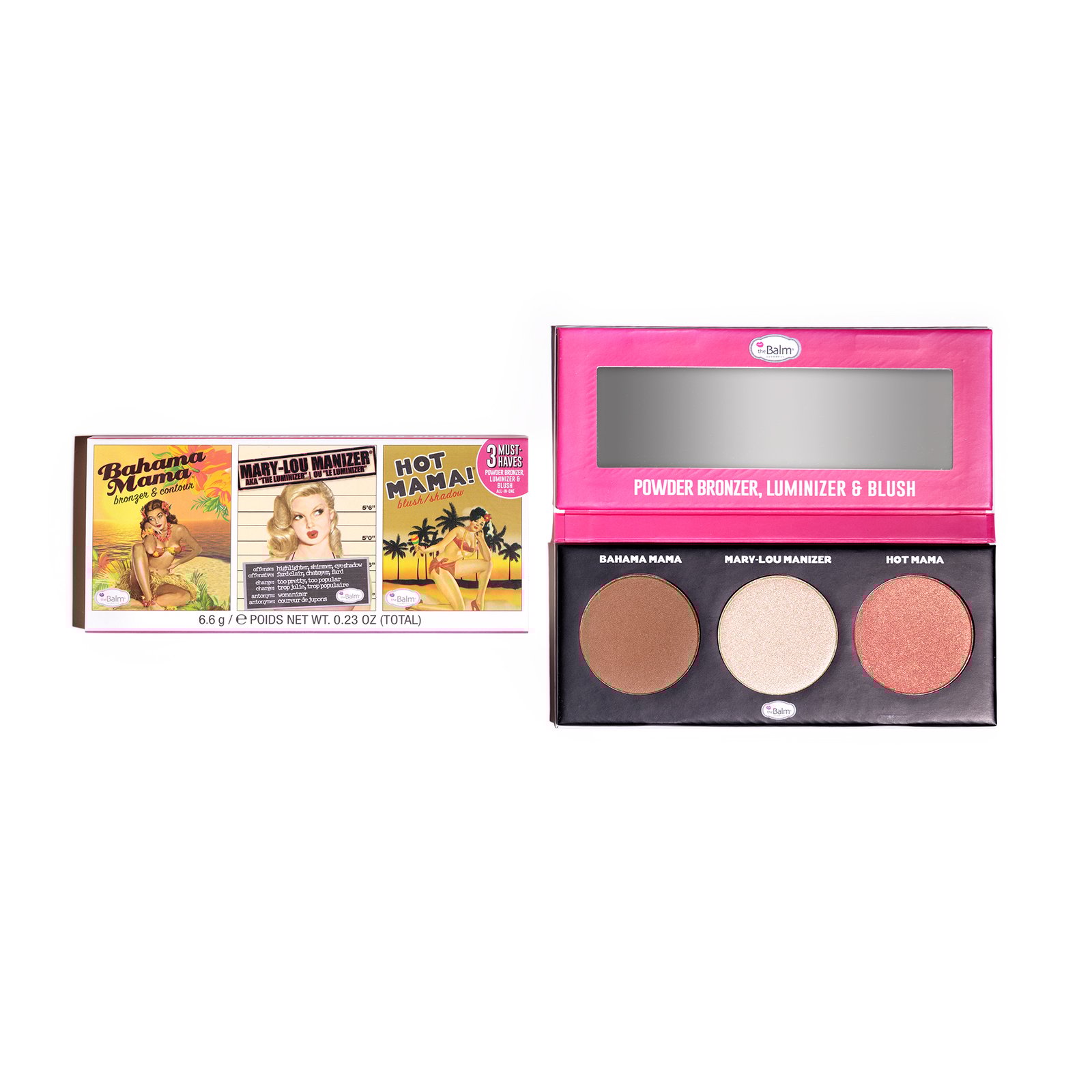 theBalm Must Haves Powder Trio 6,6 g