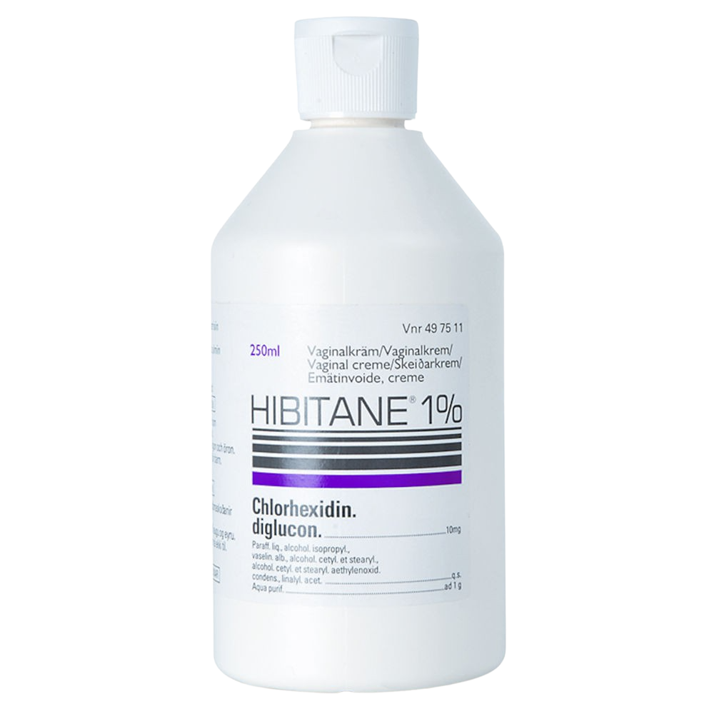 Hibitane 1% Vaginalkräm 250 ml