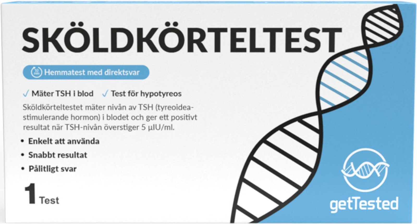 Get Tested Sköldkörteltest