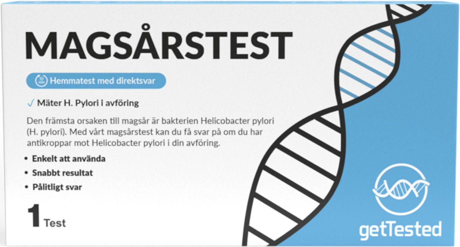 Get Tested Magsårstest