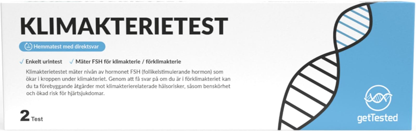 Get Tested Klimakterietest