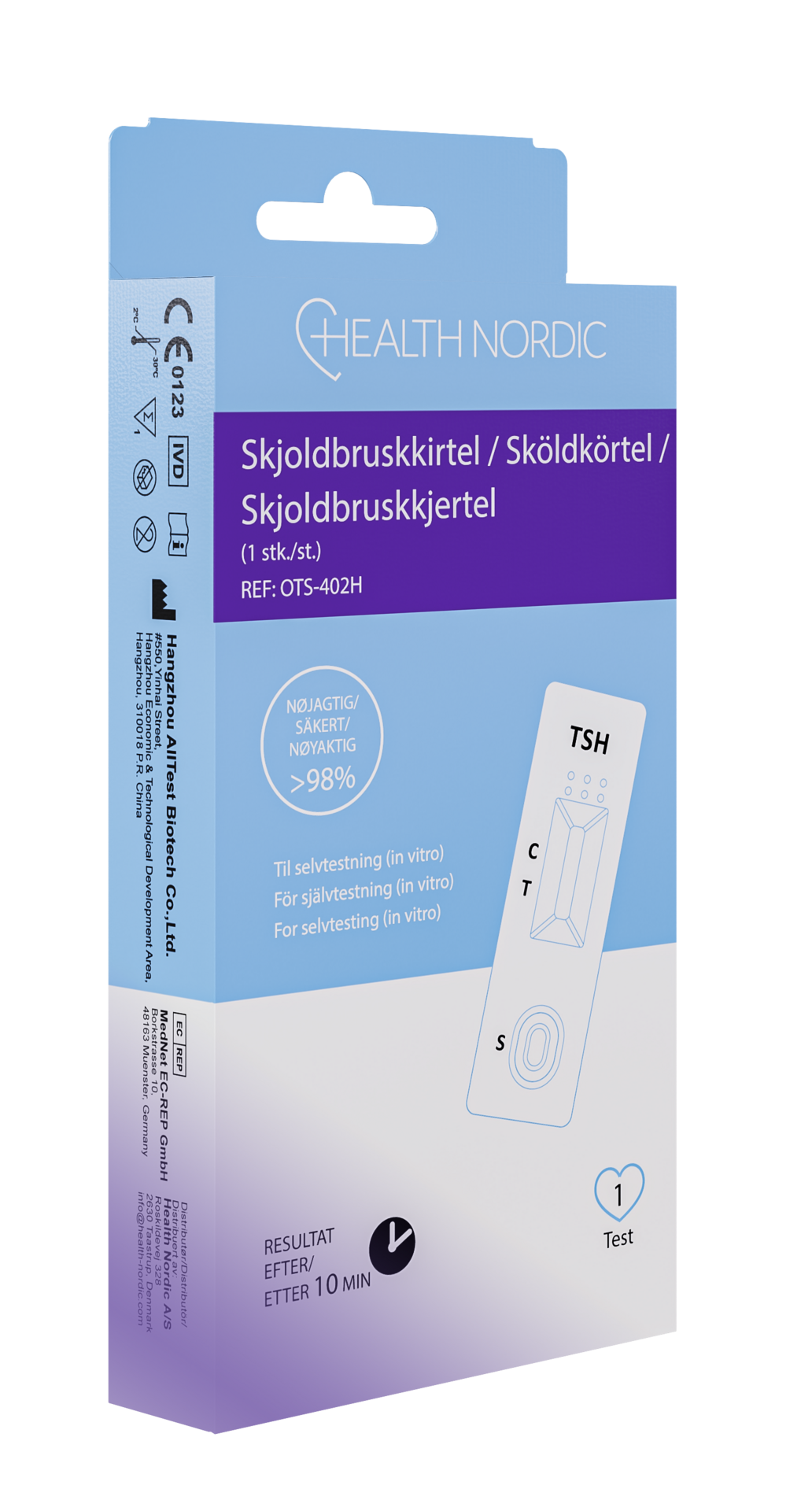 Health Nordic Metabolism Hemtest 1 st