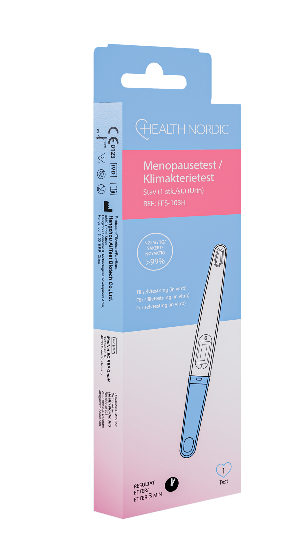 Health Nordic Menopausetest Sticka 1 st