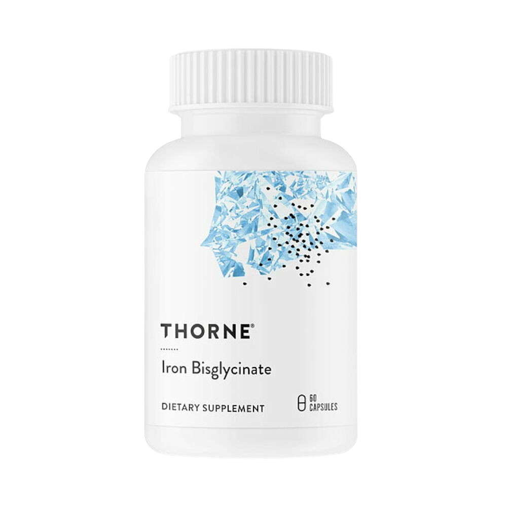 THORNE Iron Bisglycinate (NSF) 60 kapslar