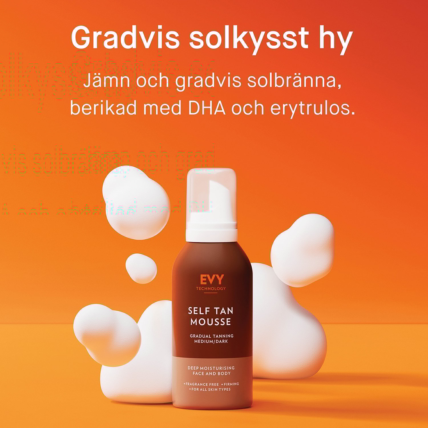 Evy Technology Self Tan Mousse Medium/Dark 150 ml