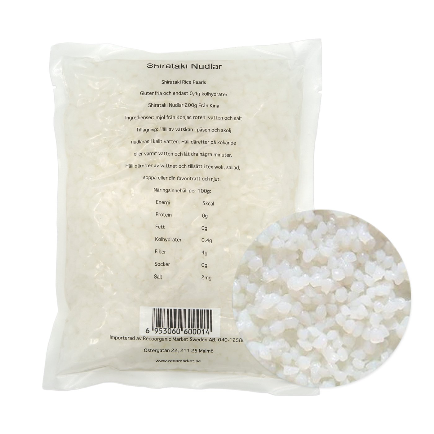 Rawfoodshop Shirataki Pearls 200 g