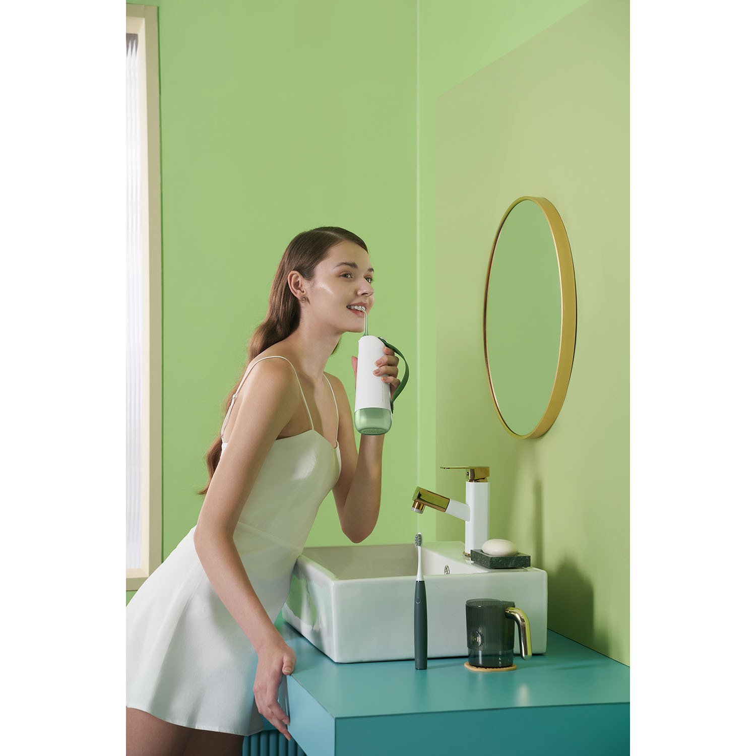 Oclean Vattenflossare W10 Grön
