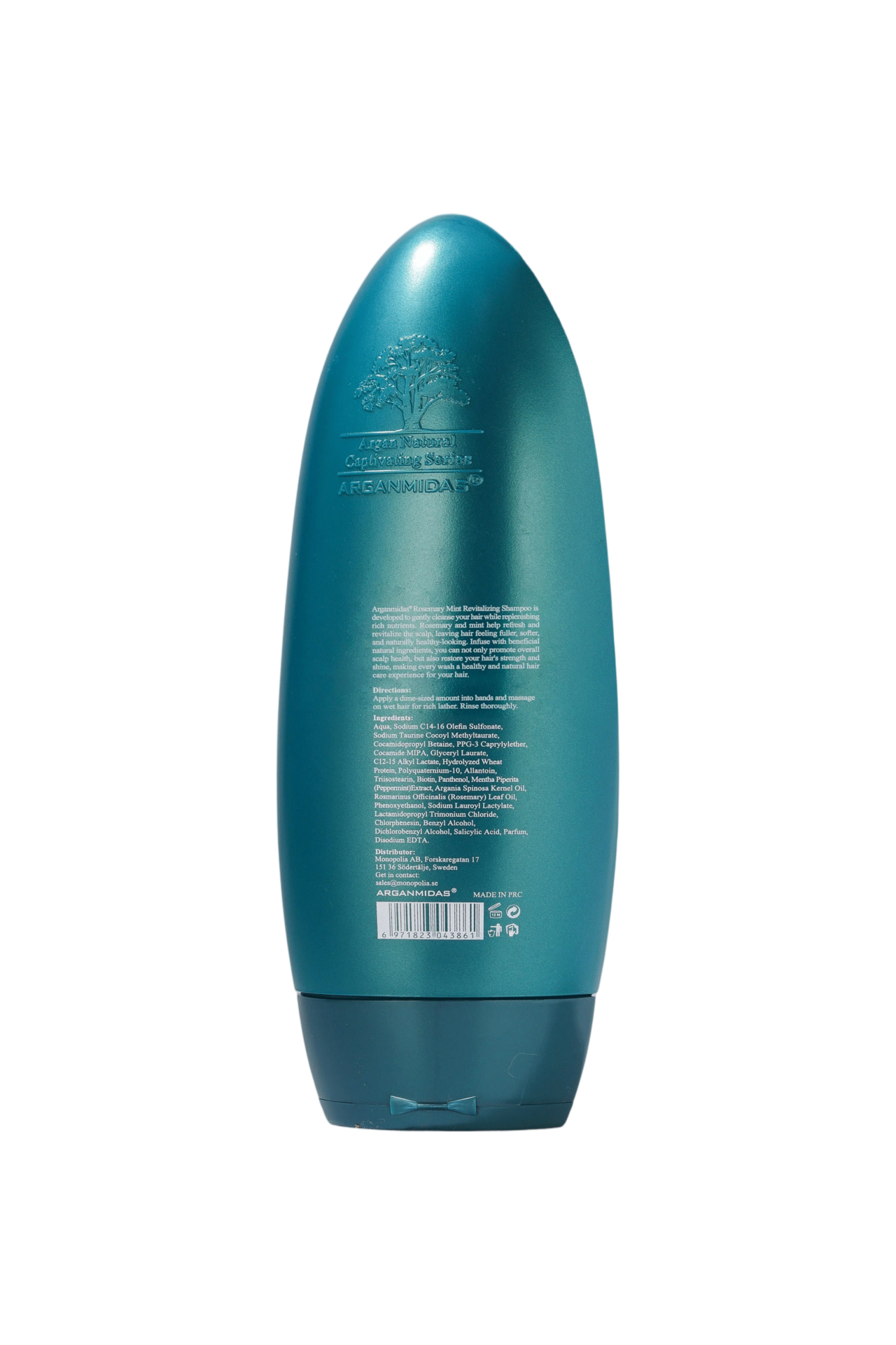Arganmidas Rosemary Mint Revitalizing Shampoo 450 ml