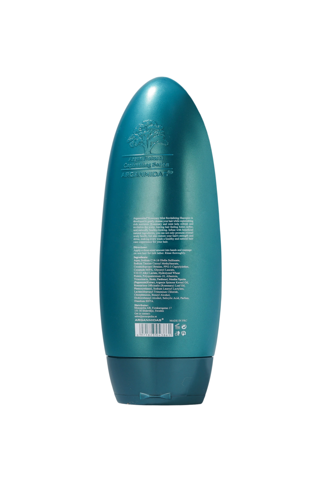 Arganmidas Rosemary Mint Revitalizing Shampoo 450 ml