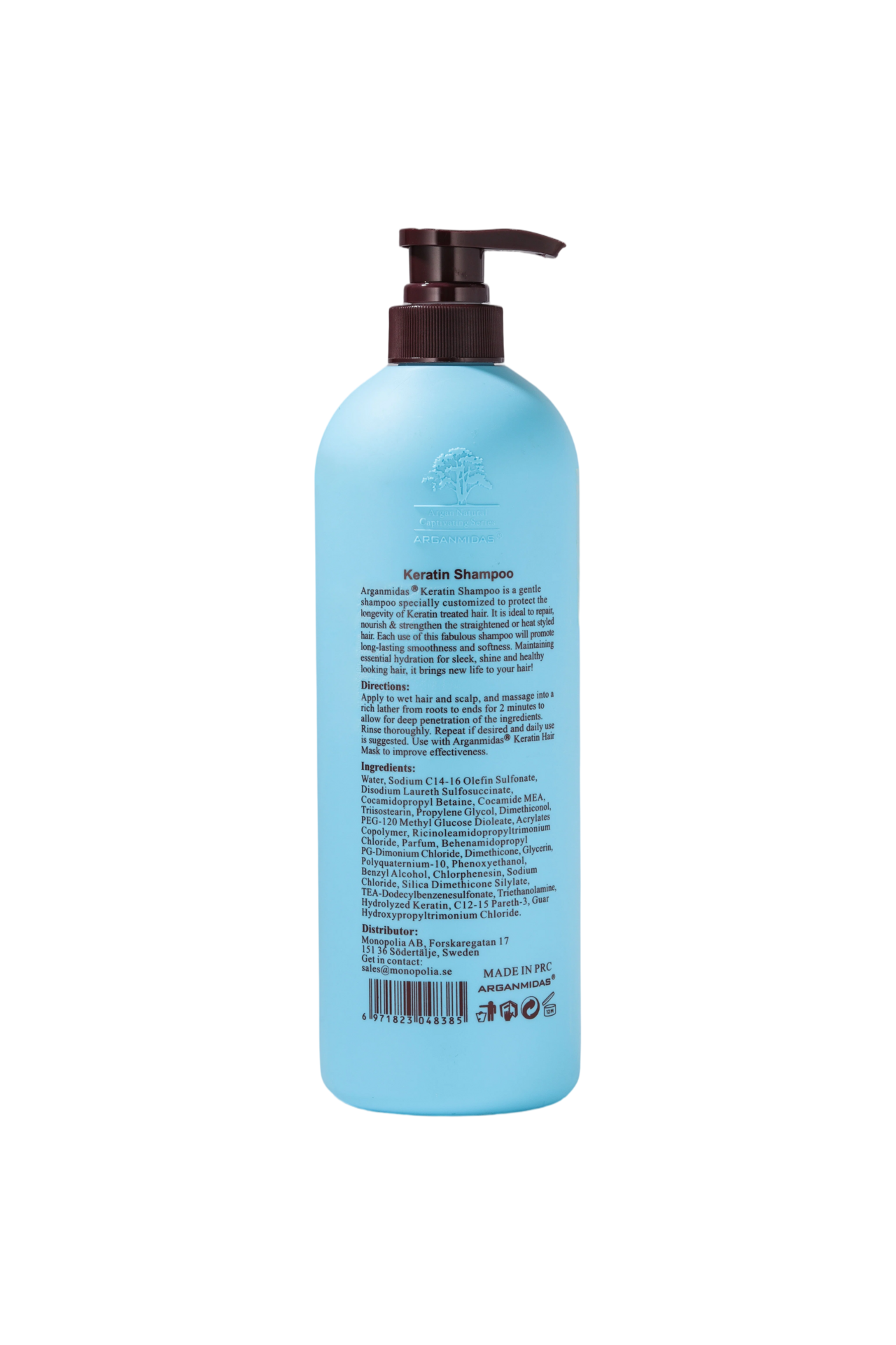 Arganmidas Keratin Treatment Shampoo 1000 ml