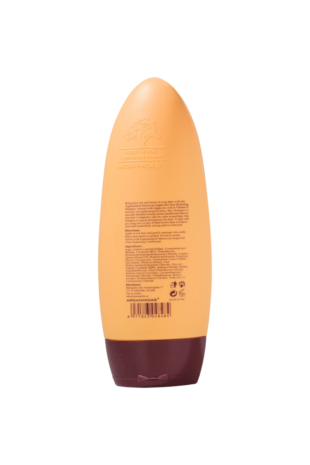 ARGANMIDAS Clear Hydrating Shampoo 450 ml