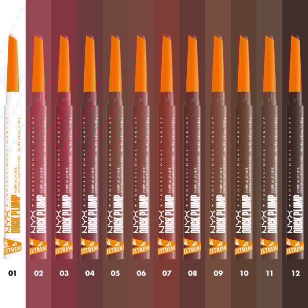 NYX Professional Makeup Duck Plump Läppenna 01 Duckng Clear 0,33 g