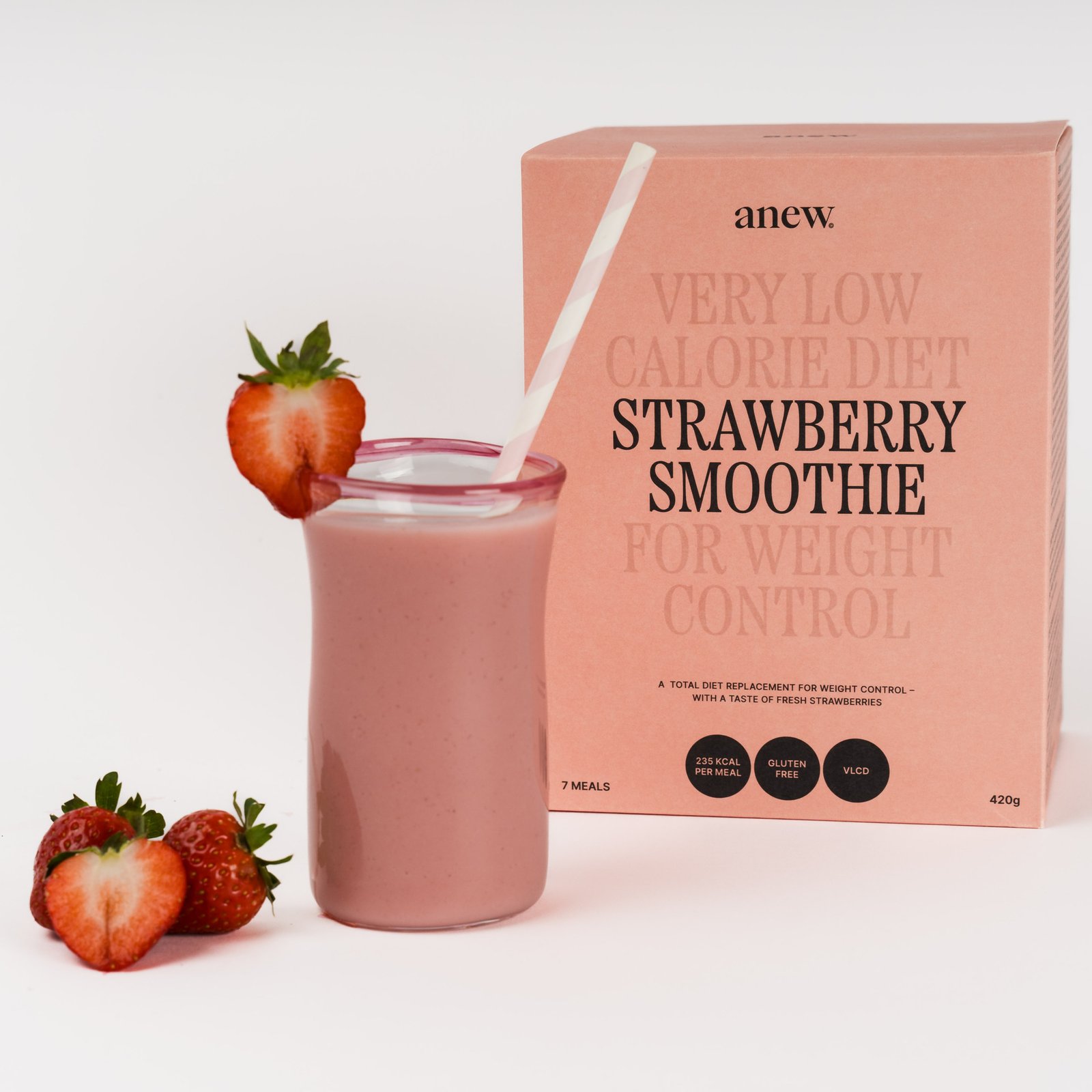 Anew VLCD Strawberry Smoothie 420 g