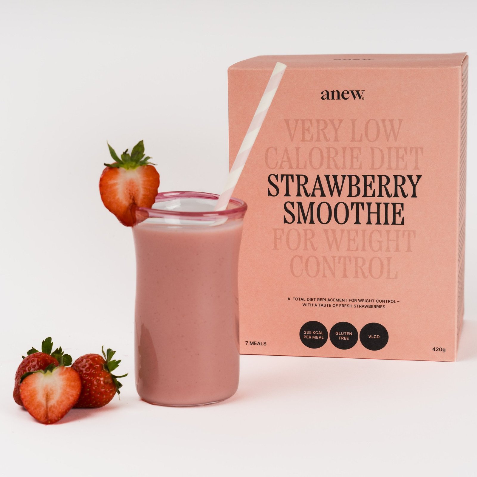 Anew VLCD Strawberry Smoothie 420 g