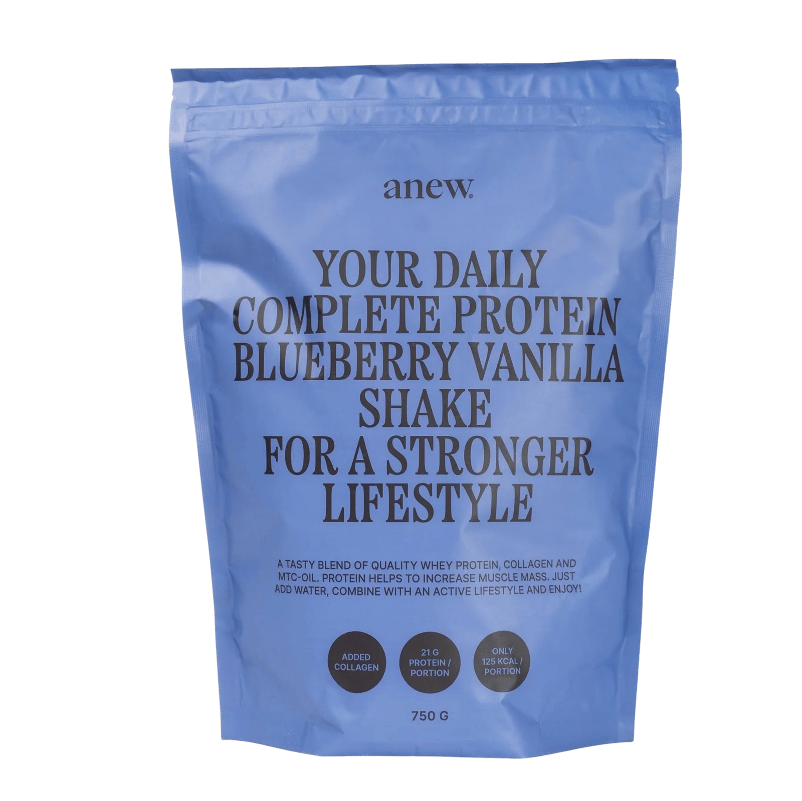 Anew Protein Blueberry & Vanilla Shake 750 g