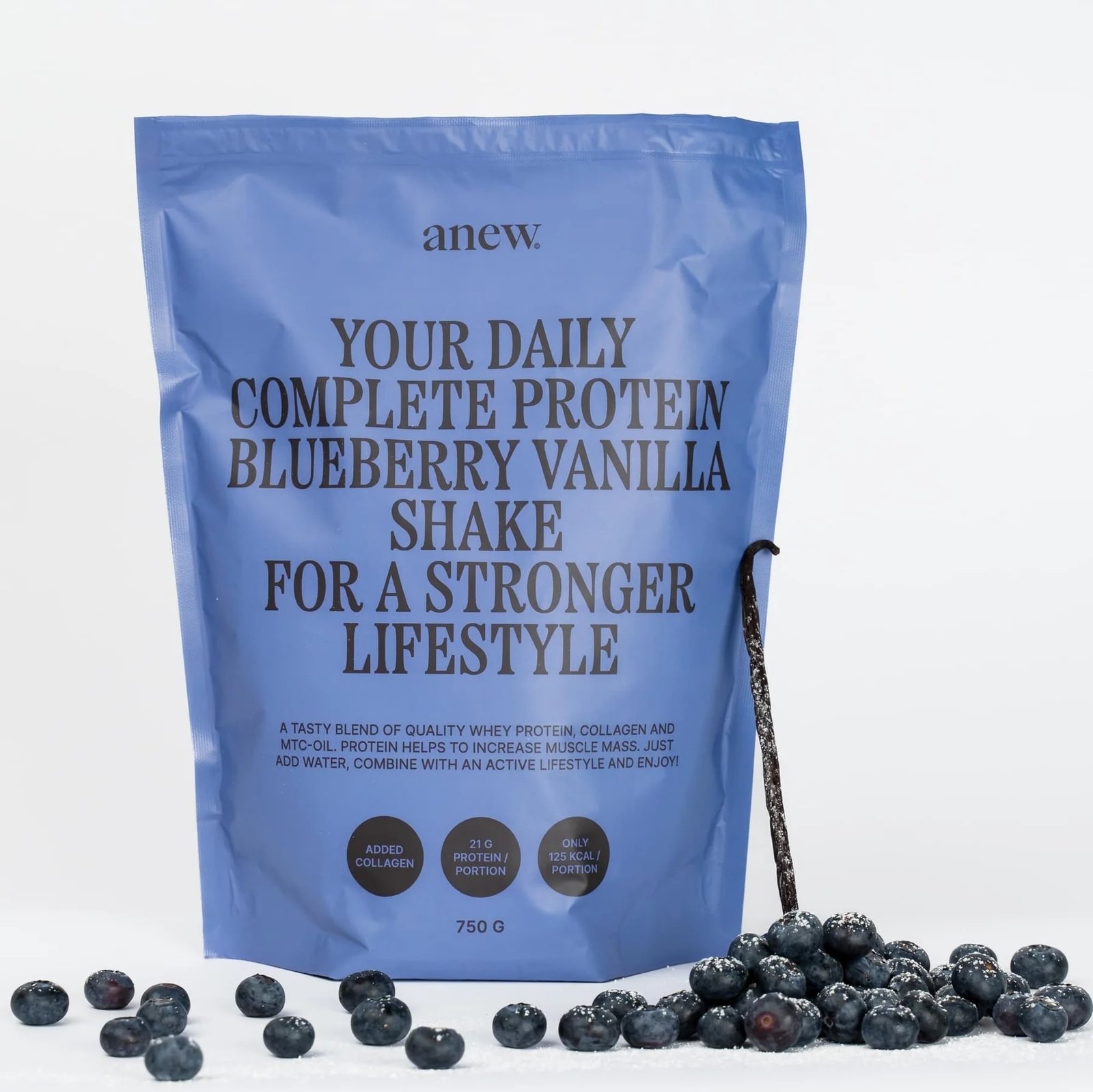 Anew Protein Blueberry & Vanilla Shake 750 g