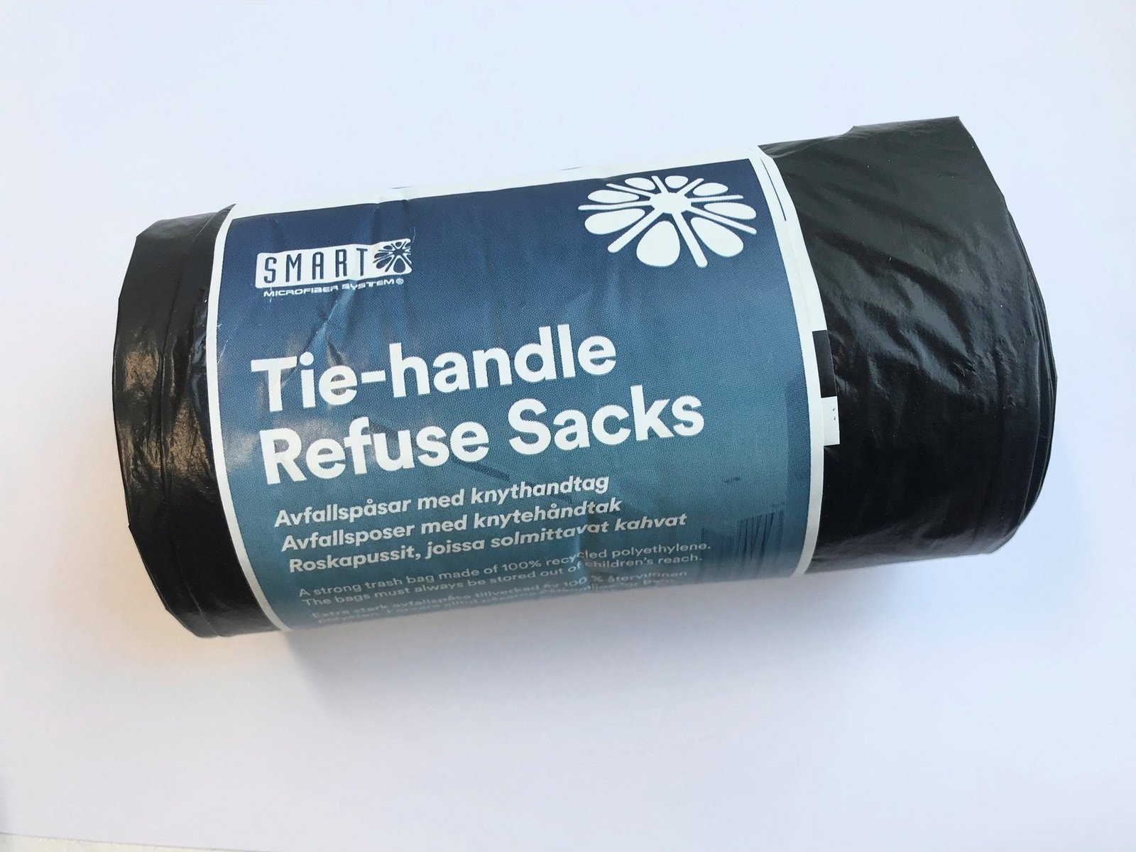 Smart Microfiber Avfallspåse 25-pack 30 L