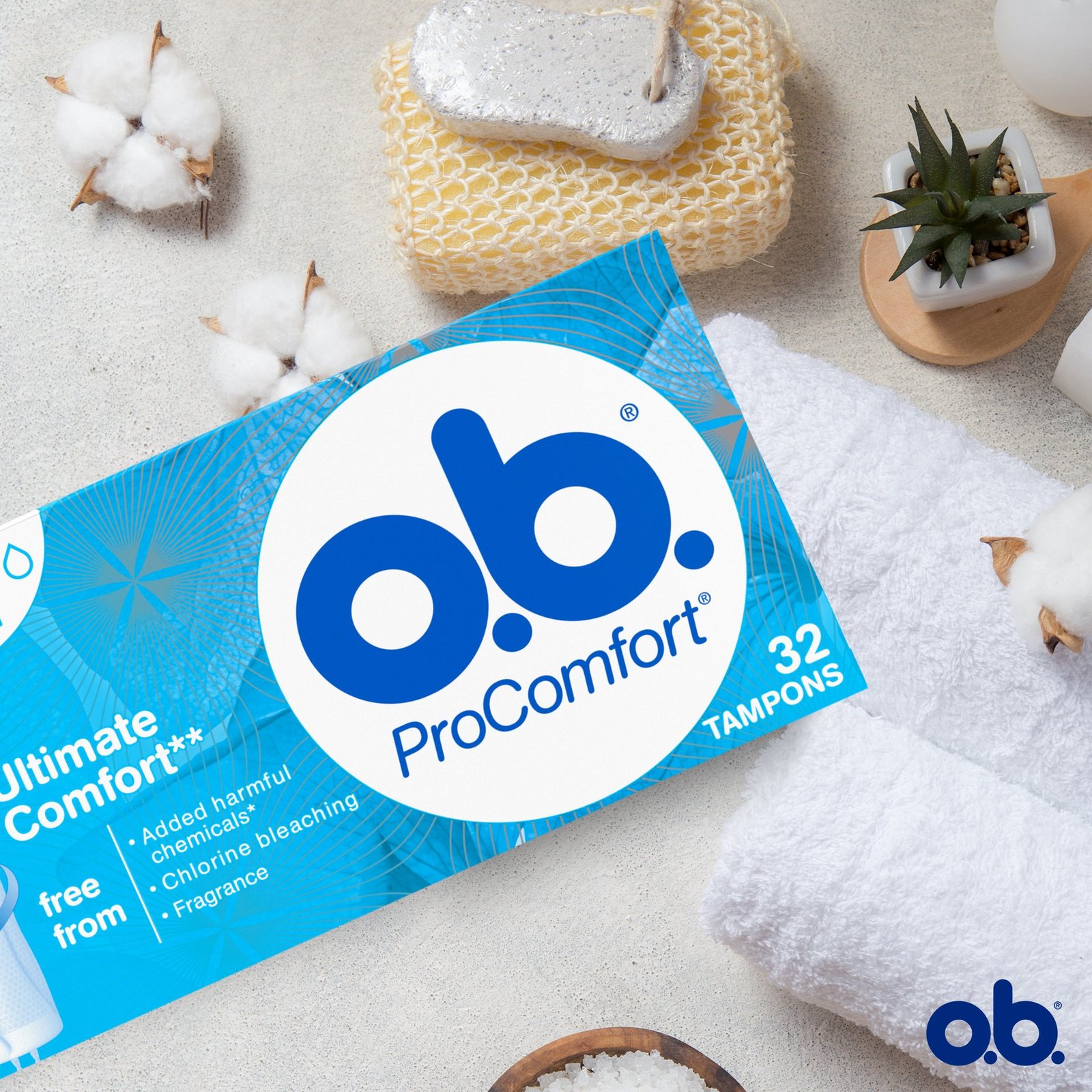O.B. ProComfort Normal Twist 32 st