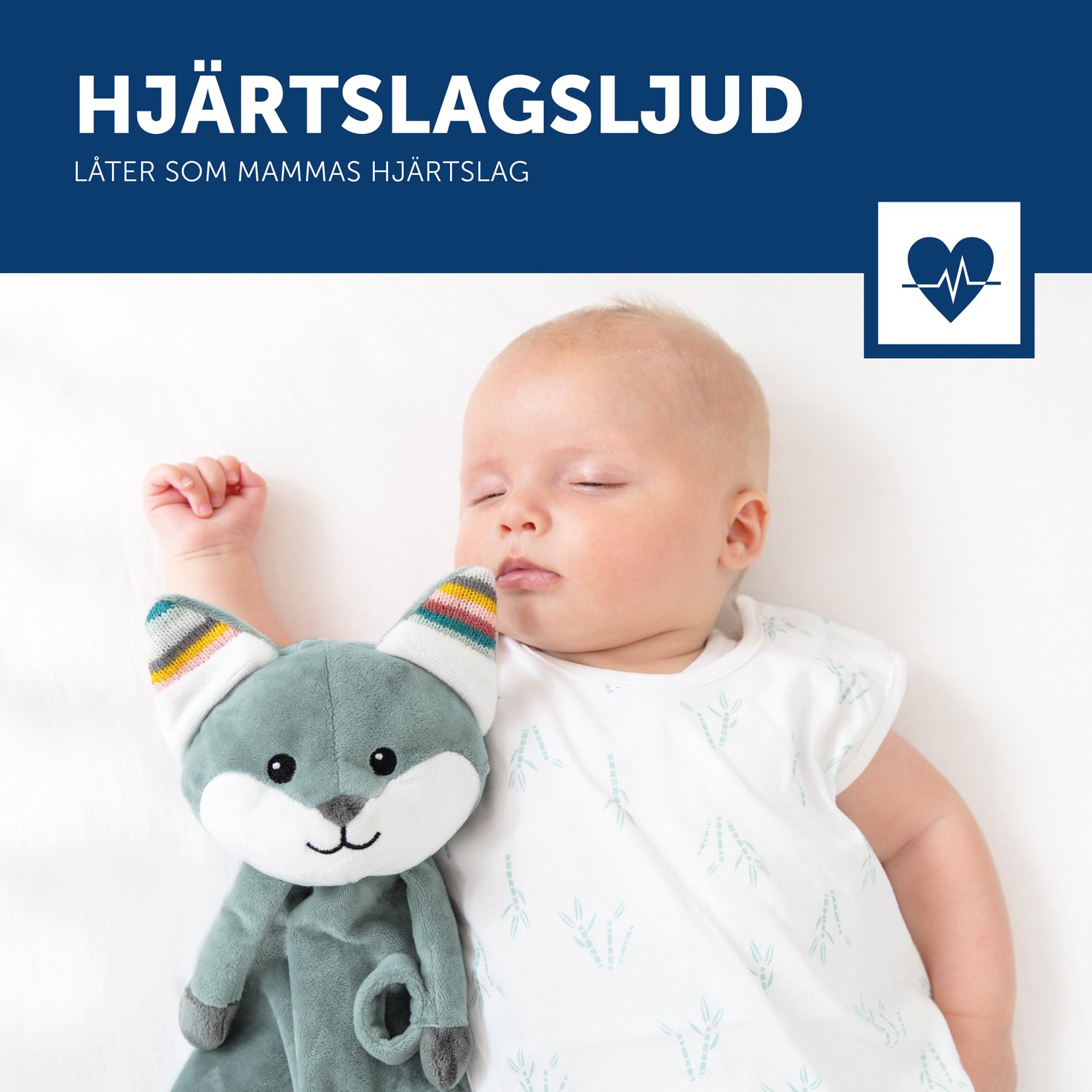 Zazu Snuttefilt & Speldosa Räven Felix 1 st