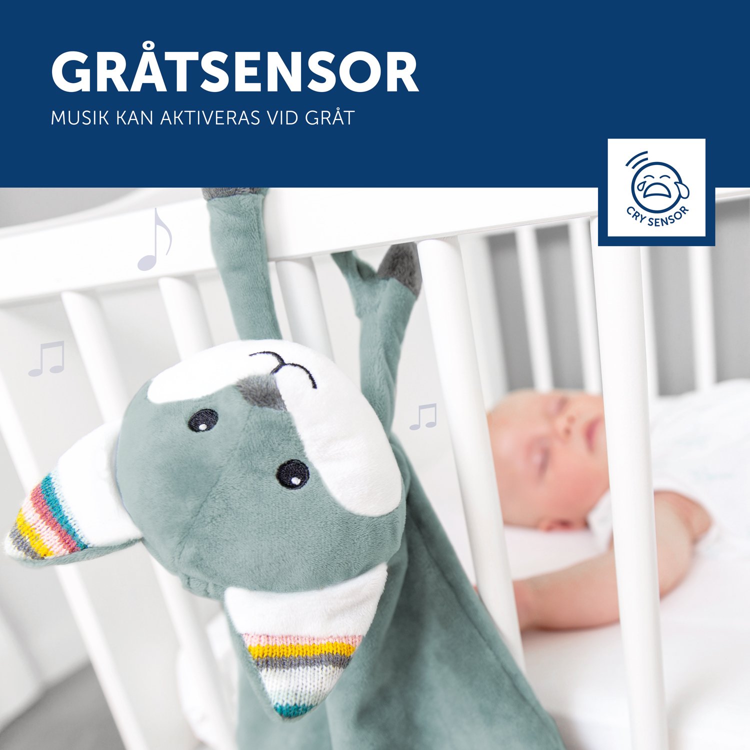 Zazu Snuttefilt & Speldosa Räven Felix 1 st