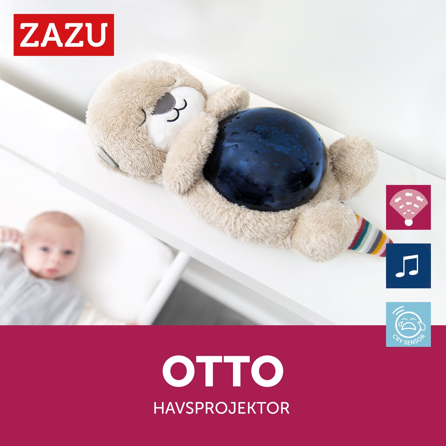 Zazu Ljusprojektor Uttern Otto 1 st