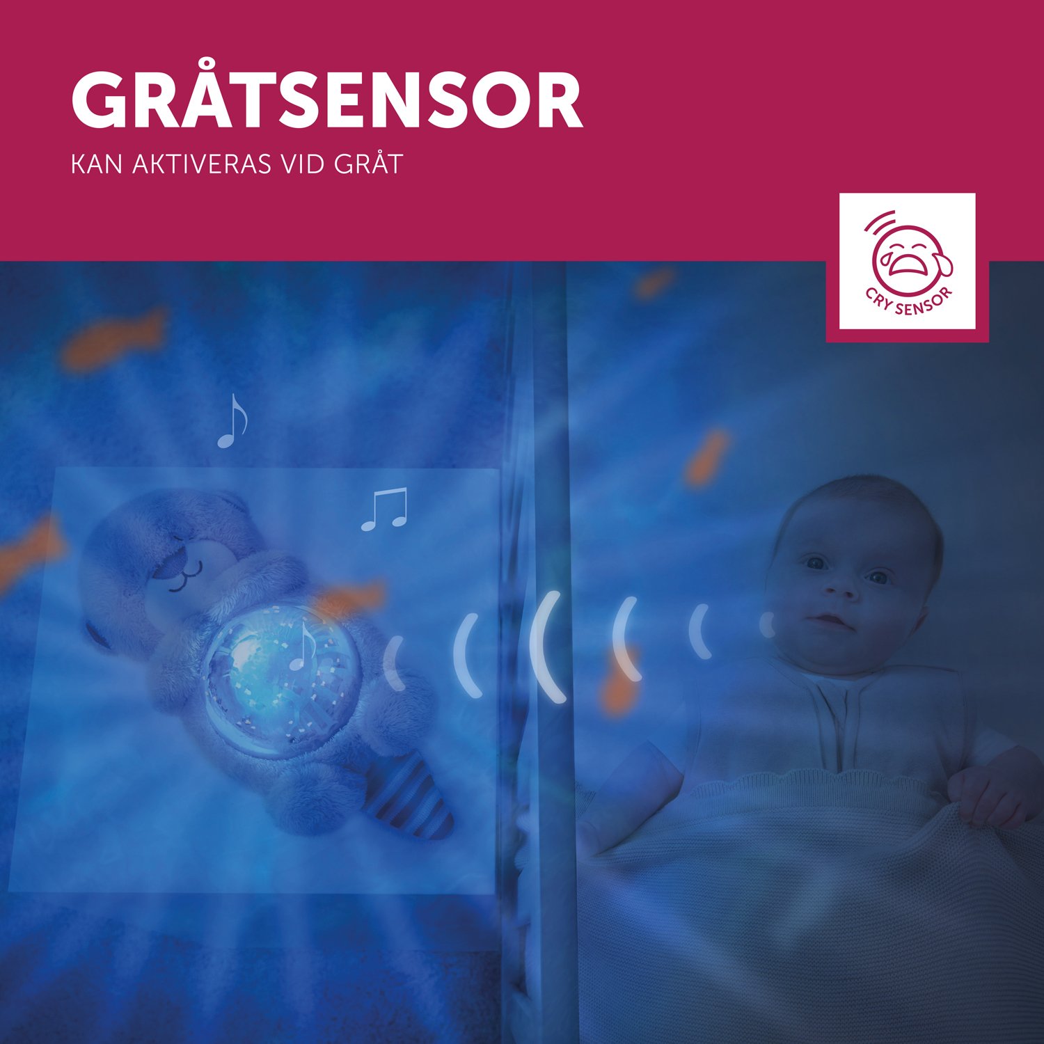 Zazu Ljusprojektor Uttern Otto 1 st