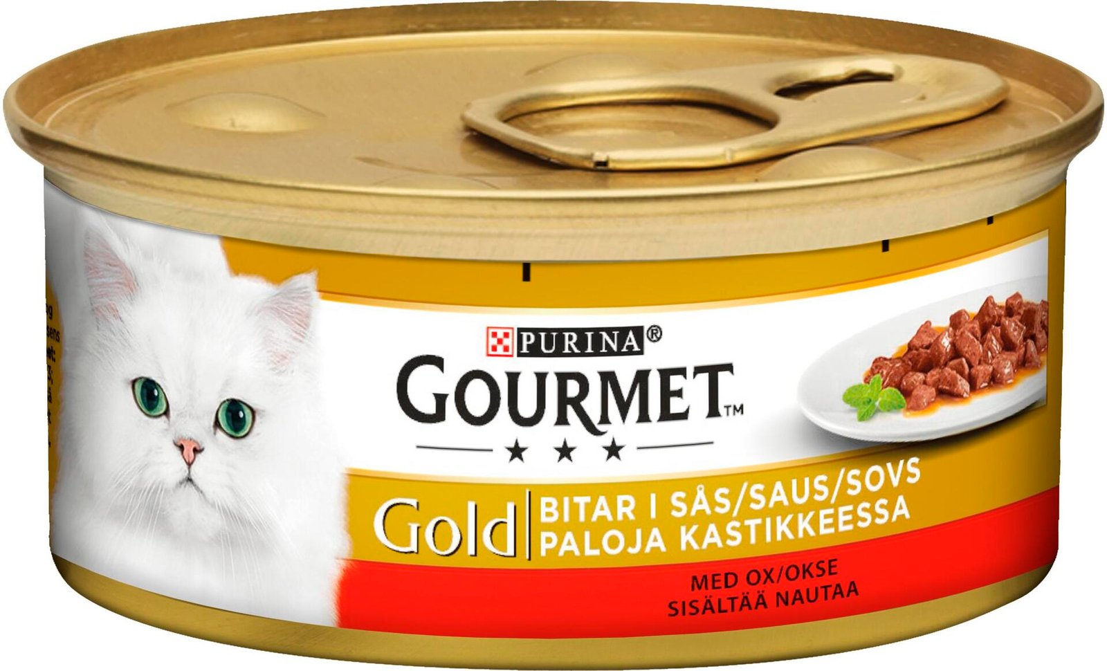 Purina Gourmet Gold Oxkött i sås 85 g