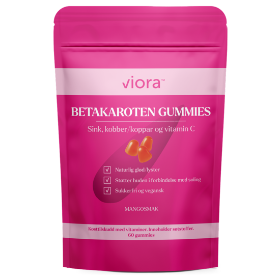 Viora Betakaroten Gummies Mango 60 st