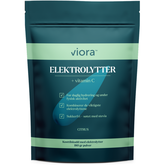 Viora Elektrolytpulver Citrus 180 g
