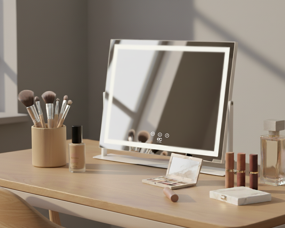 EC by Wilfa Sparkle Sminkspegel Stockholm Design 58×46 cm