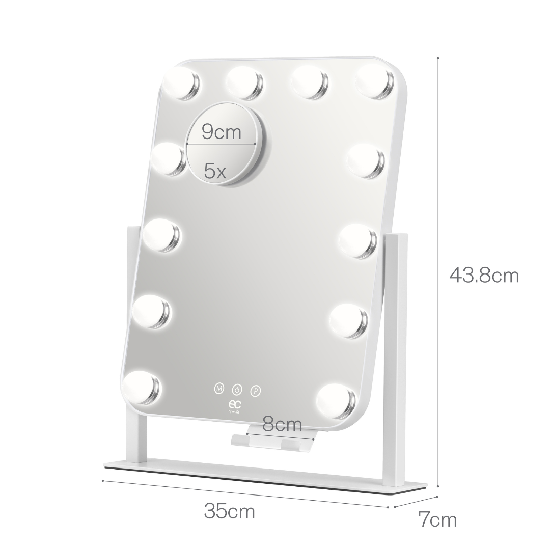 EC by Wilfa Shine Sminkspegel Hollywood Design 29×38 cm