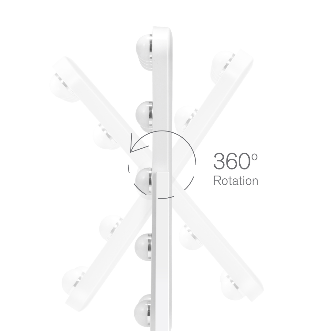 EC by Wilfa Shine Sminkspegel Hollywood Design 29×38 cm