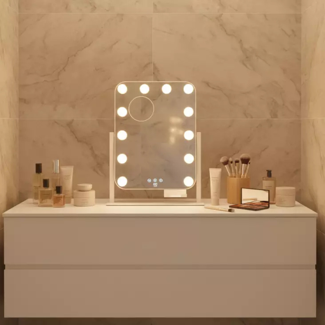 EC by Wilfa Shine Sminkspegel Hollywood Design 29×38 cm