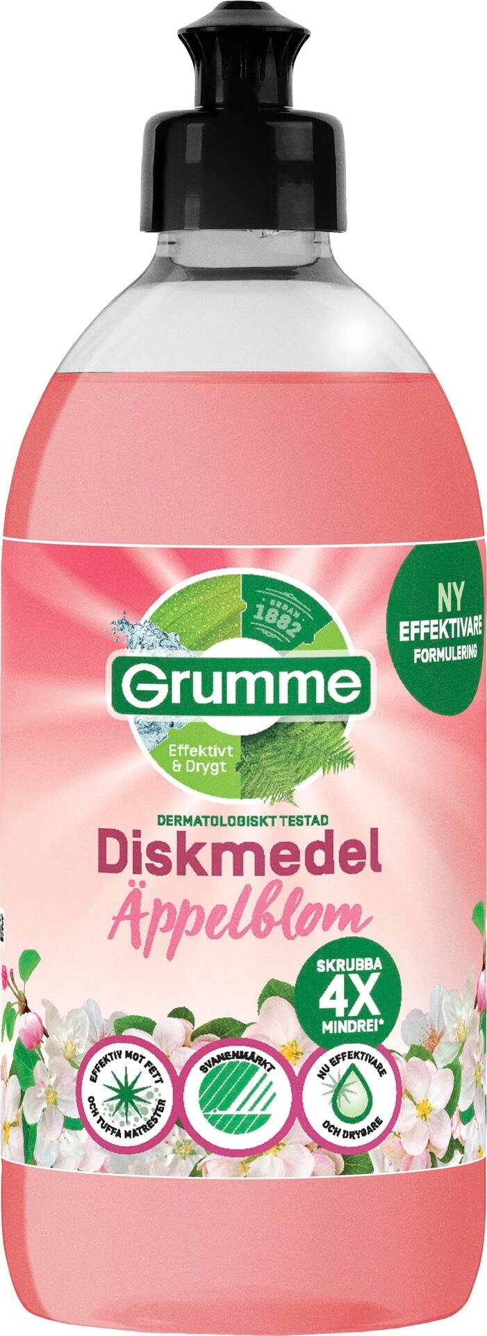 Grumme Handdiskmedel Äppelblom 500 ml