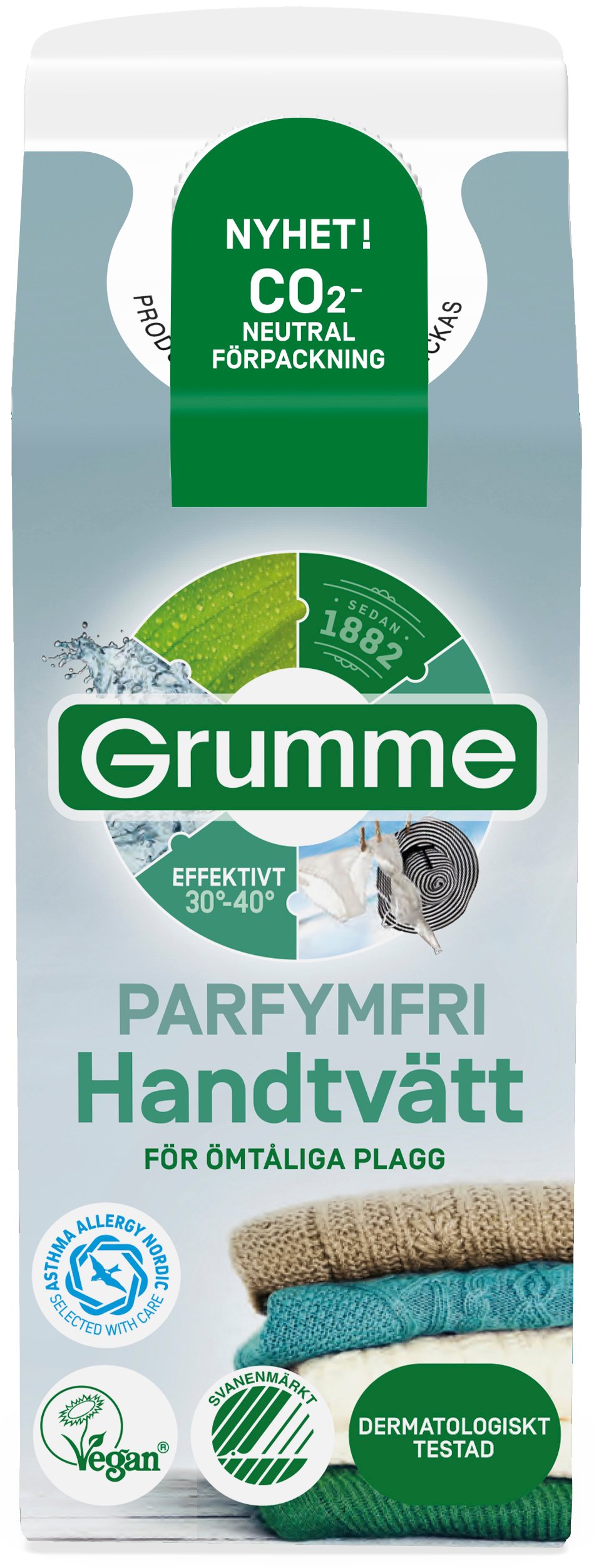 Grumme Parfymfri Flytande Handtvättmedel 750ml