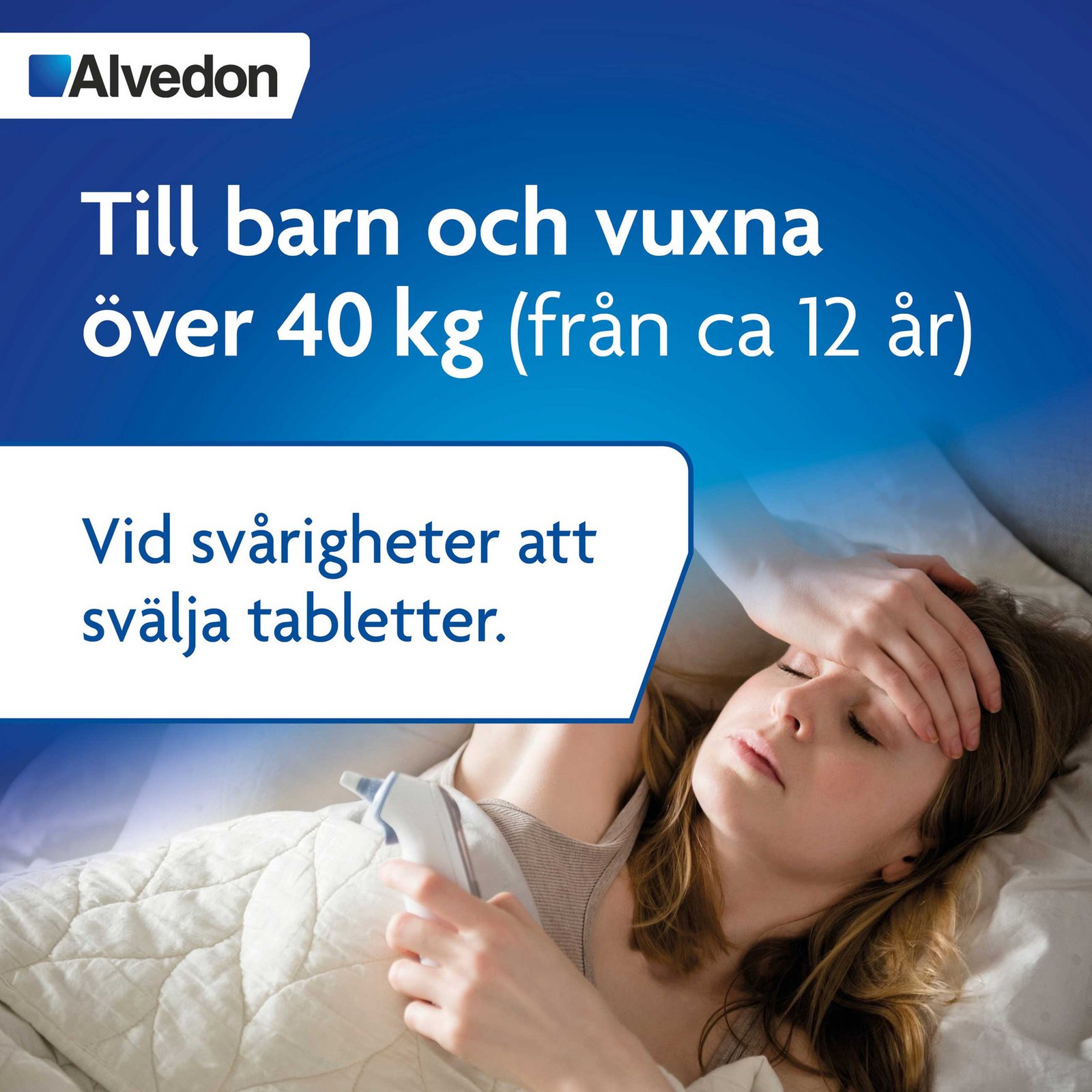 Alvedon Munsönderfallande Tabletter 500 mg 16 st