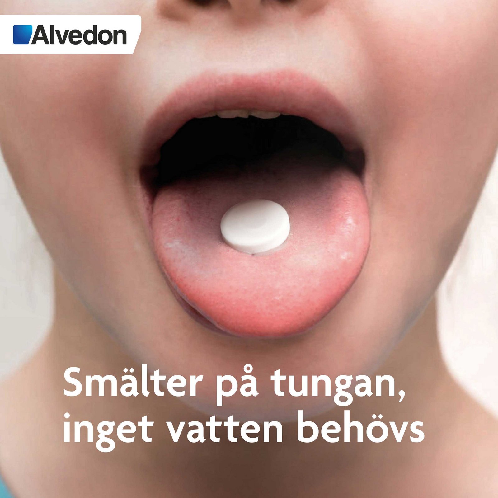 Alvedon 250 mg paracetamol  (15-40 kg) Munsönderfallande Tabletter 12 st