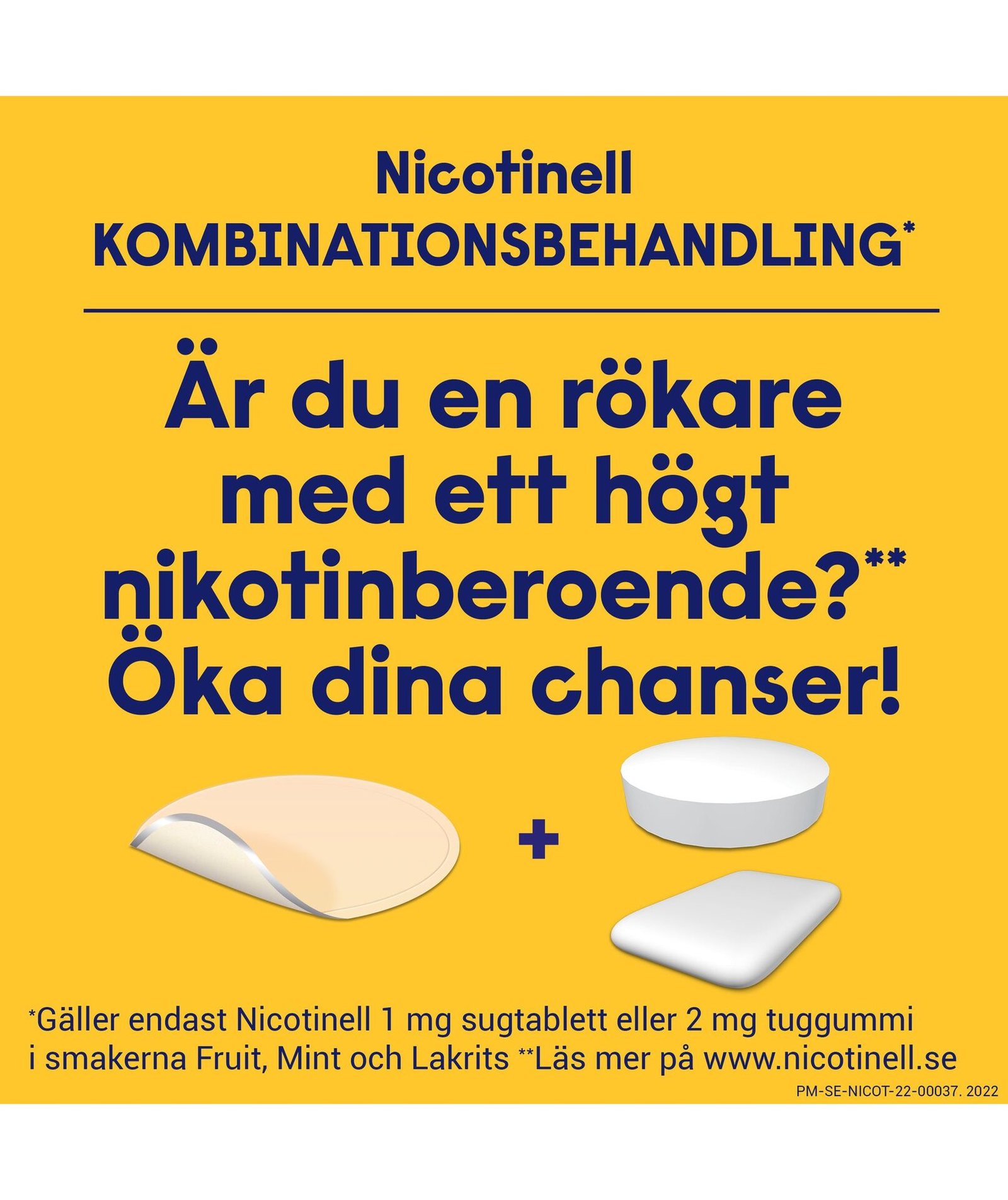 Nicotinell Nikotinplåster 14 mg/24 timmar Depotplåster 7 st