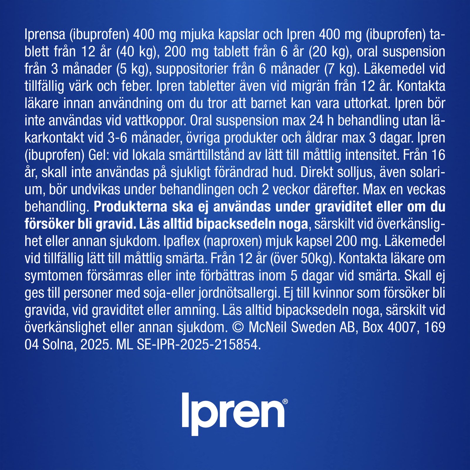 Ipren 5% Ibuprofen Gel 50g