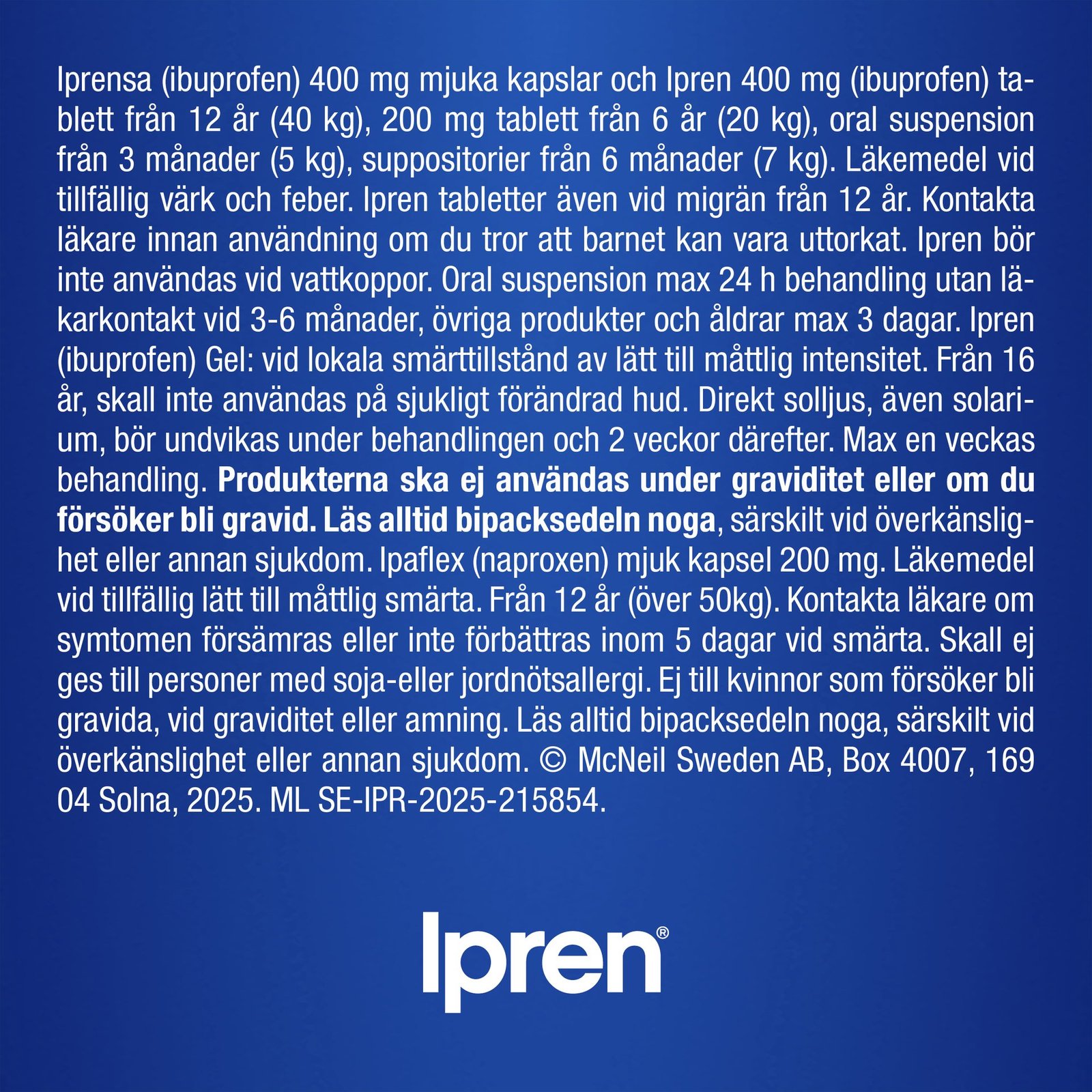 Ipren 5% Ibuprofen Gel 50g