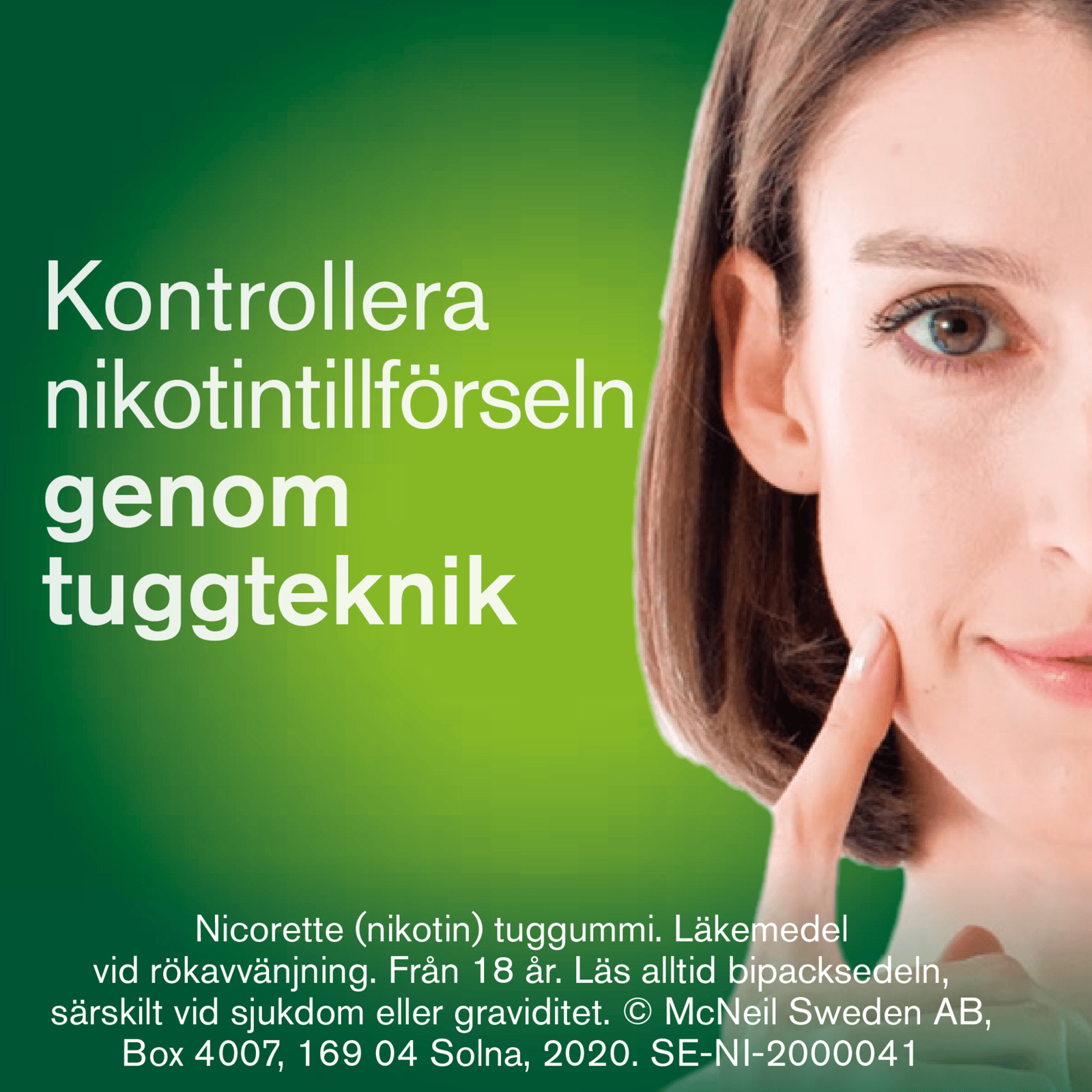 Nicorette Fruktmint Medicinskt Tuggummi 2 mg 105 st