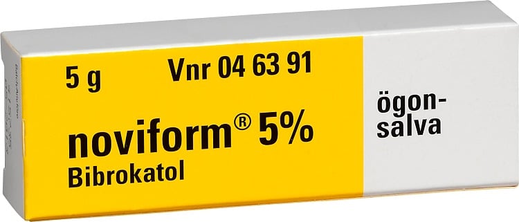 Noviform Ögonsalva 5% 5 g