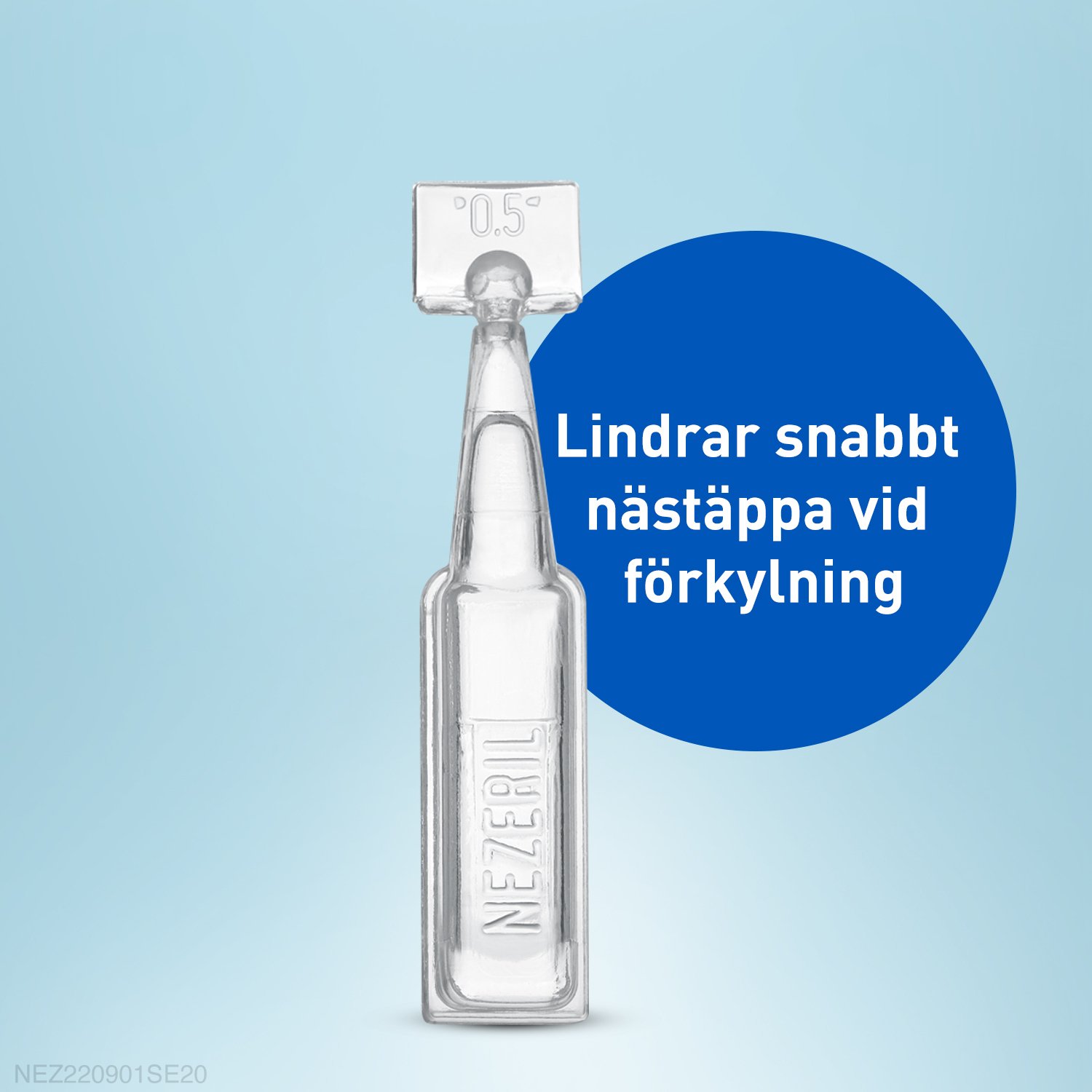 Nezeril 0,5 mg/ml näsdroppar 20 st (utan konserveringsmedel)