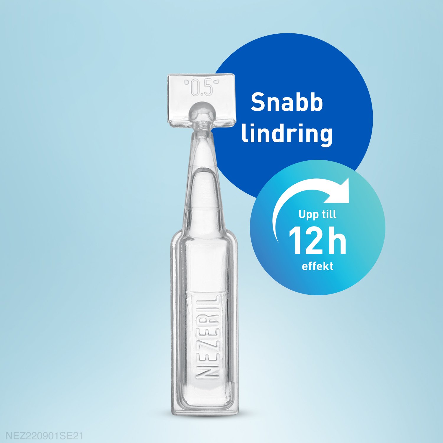 Nezeril 0,5 mg/ml näsdroppar 20 st (utan konserveringsmedel)