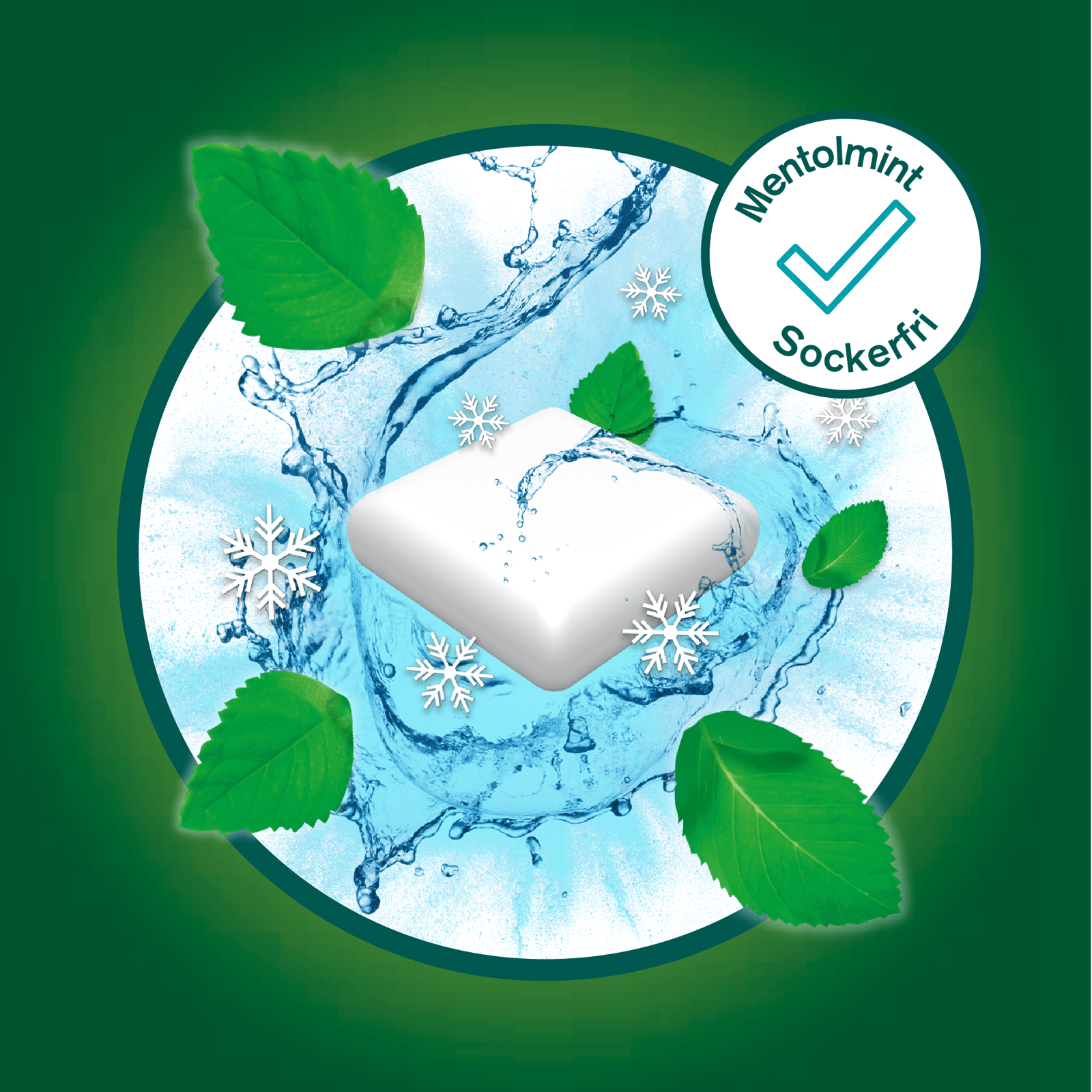 Nicorette Mentolmint Medicinskt Tuggummi 4 mg 210 st